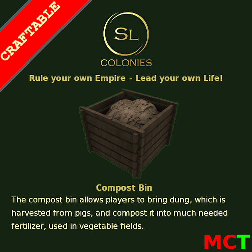 SLC Craftables - Compost Bin