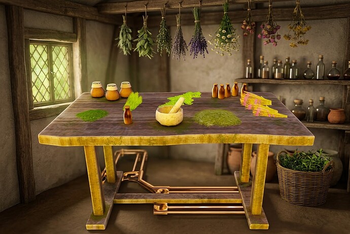 Herbalist Table
