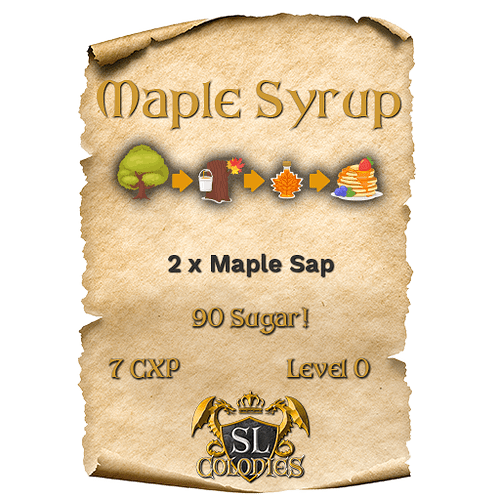 Recipe - Maple Syrup