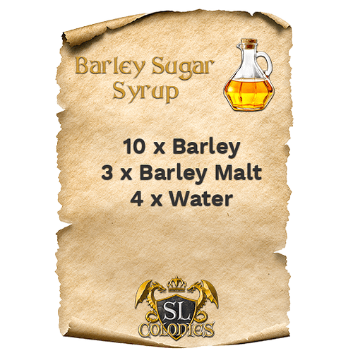 Recipe - Barley Sugar Syrup